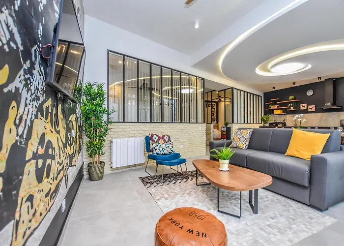 Spacious - 4br-10p - Butte-aux-cailles דירה פריז